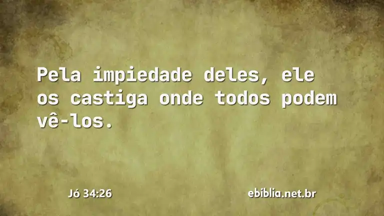 Jó 34:26