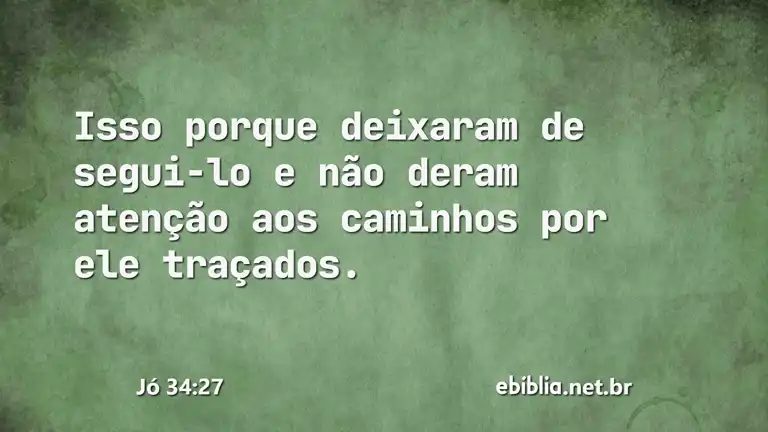 Jó 34:27