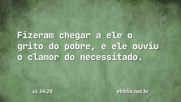 Jó 34:28