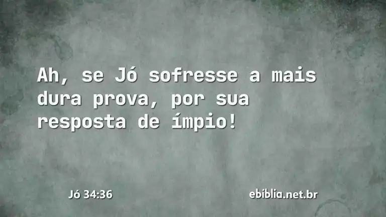 Jó 34:36