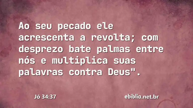 Jó 34:37