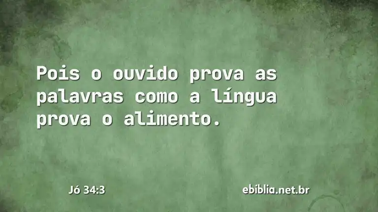 Jó 34:3