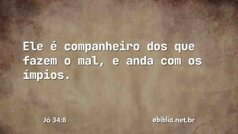 Jó 34:8