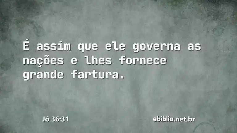 Jó 36:31