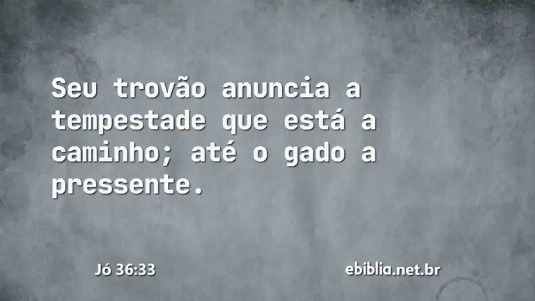 Jó 36:33