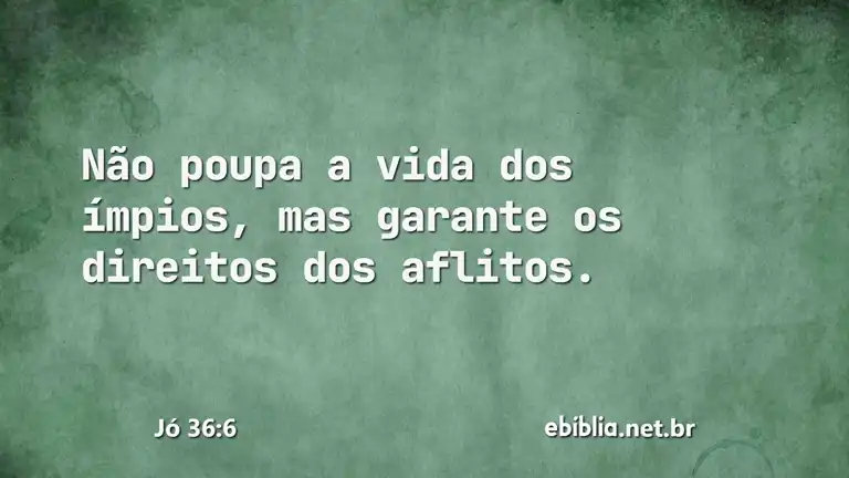 Jó 36:6