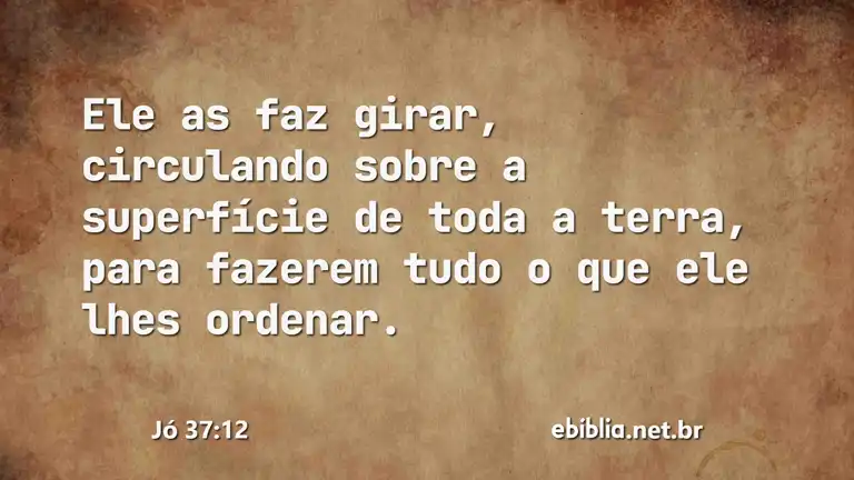 Jó 37:12