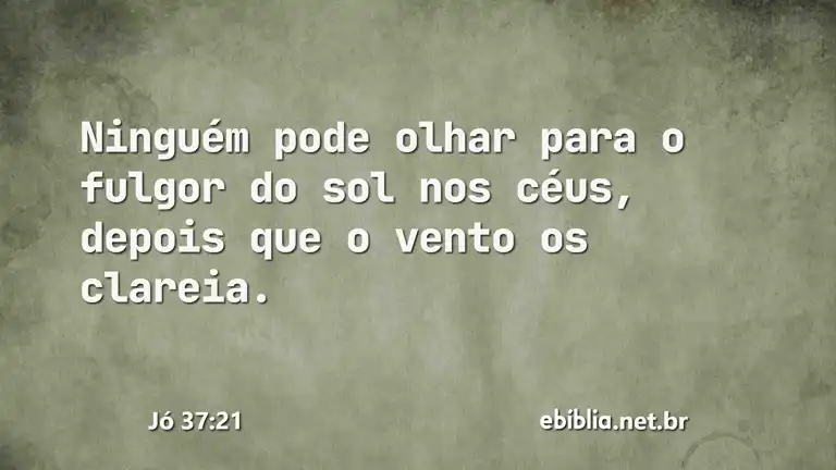 Jó 37:21