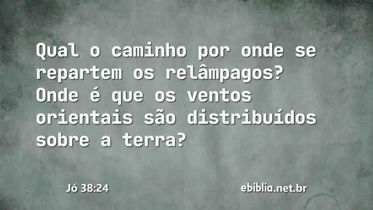 Jó 38:24