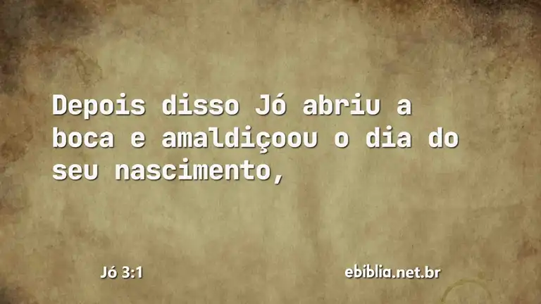 Jó 3:1