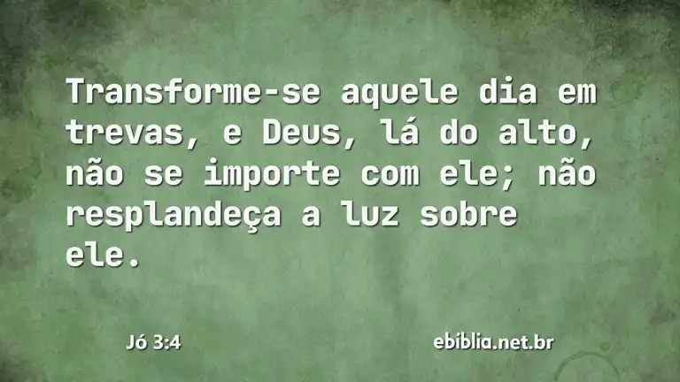 Jó 3:4