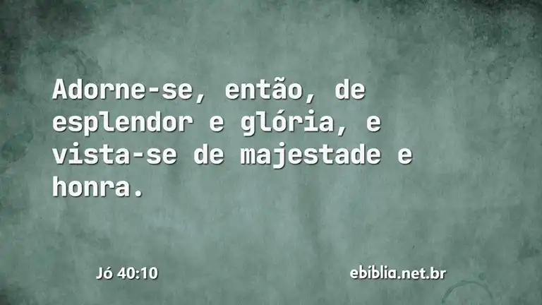 Jó 40:10