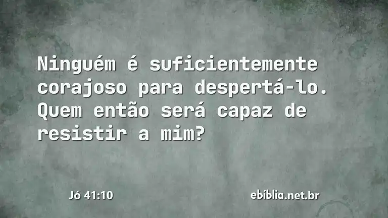 Jó 41:10