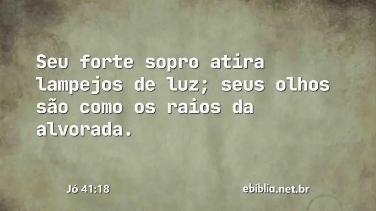 Jó 41:18