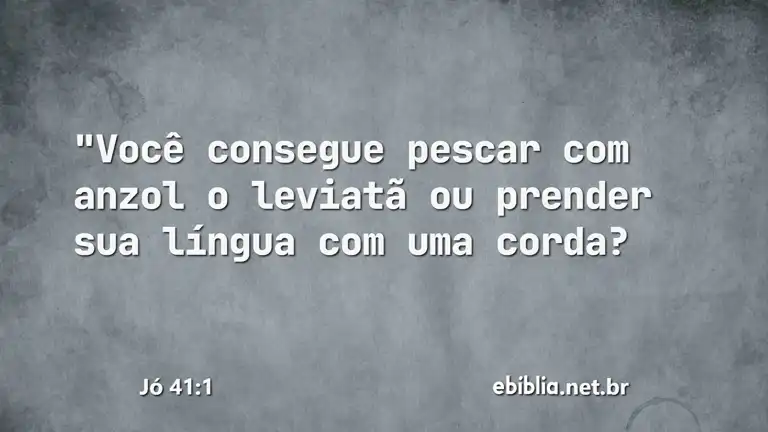 Jó 41:1