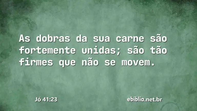 Jó 41:23