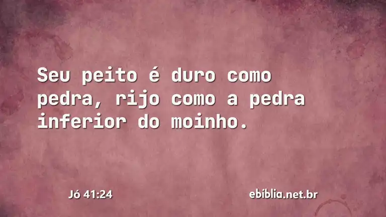 Jó 41:24