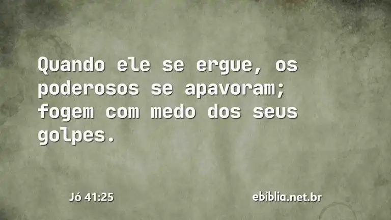 Jó 41:25