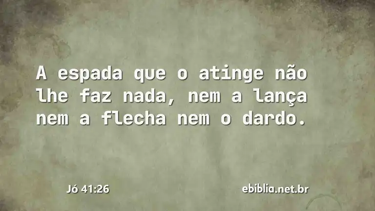 Jó 41:26