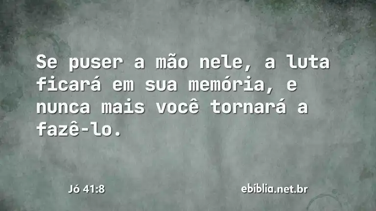 Jó 41:8