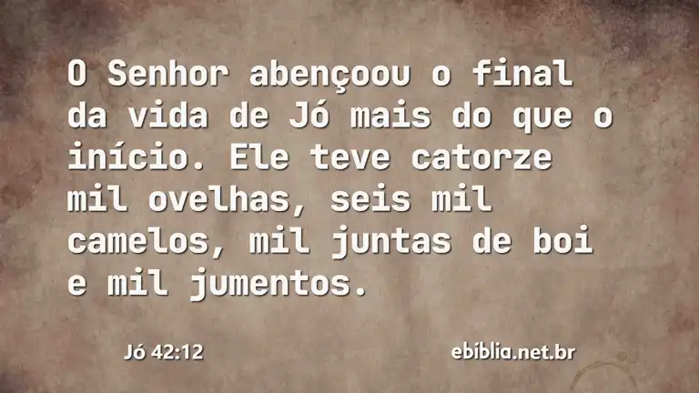 Jó 42:12