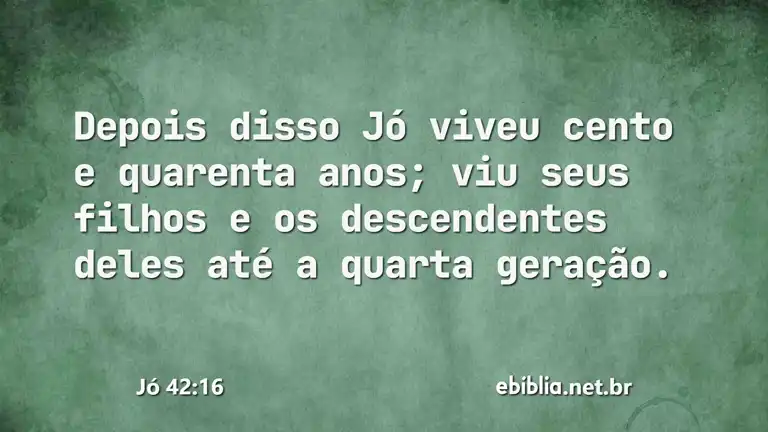 Jó 42:16