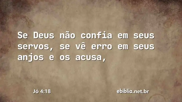 Jó 4:18