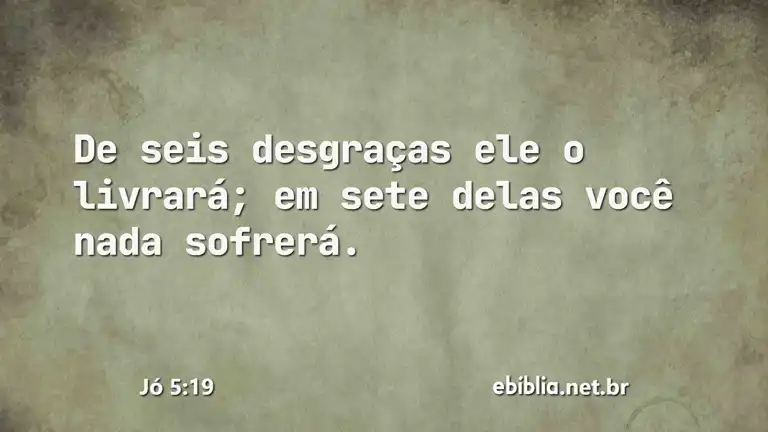 Jó 5:19