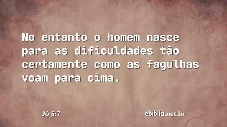 Jó 5:7