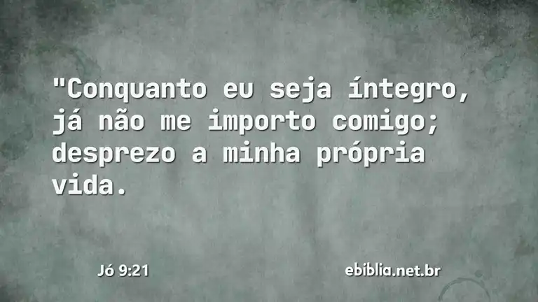 Jó 9:21