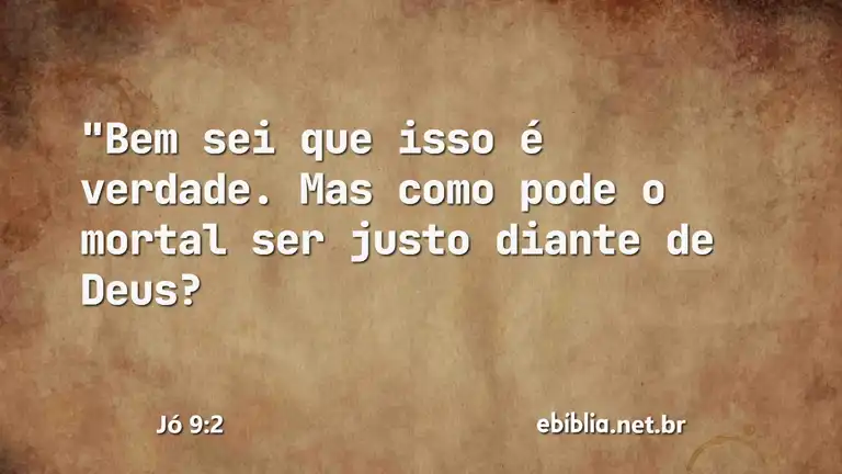 Jó 9:2