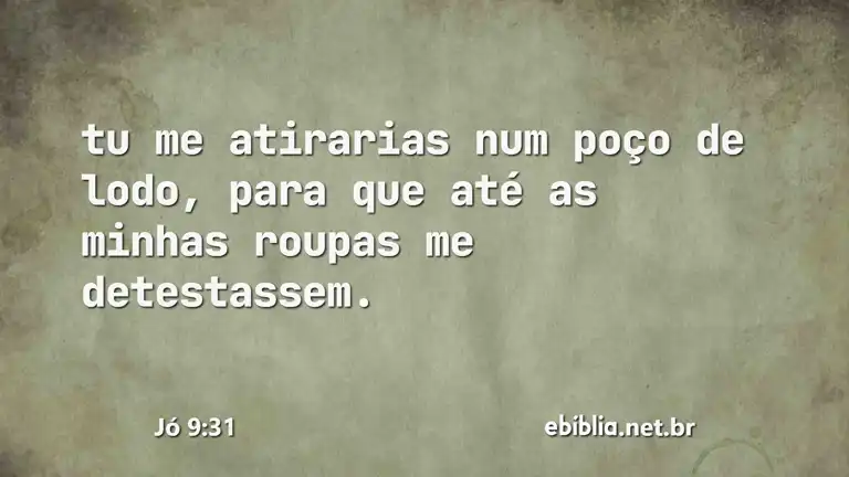 Jó 9:31