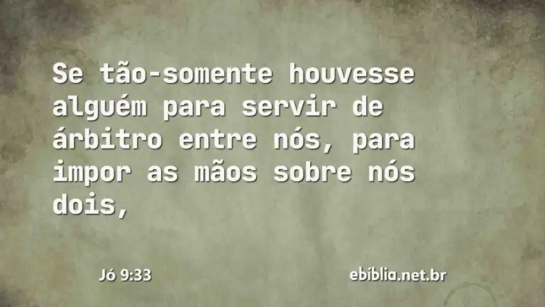 Jó 9:33