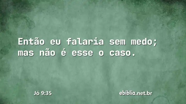 Jó 9:35