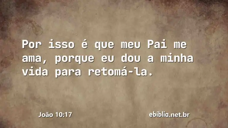 João 10:17