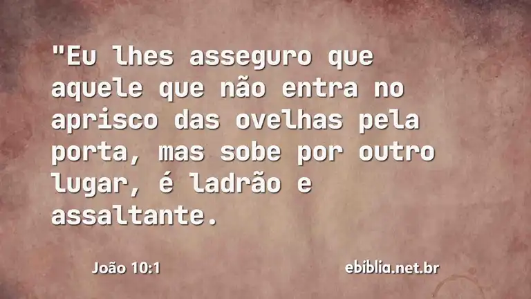 João 10:1