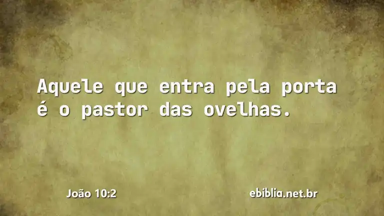 João 10:2