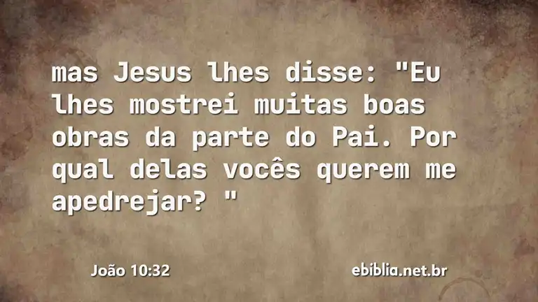 João 10:32