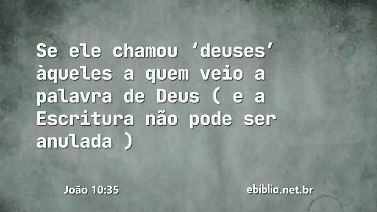 João 10:35