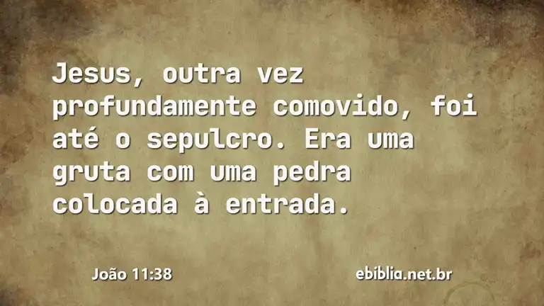 João 11:38