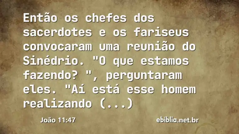 João 11:47