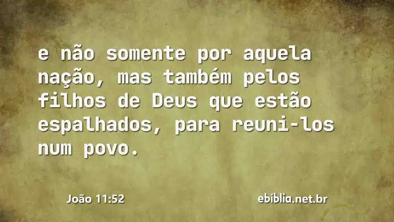 João 11:52