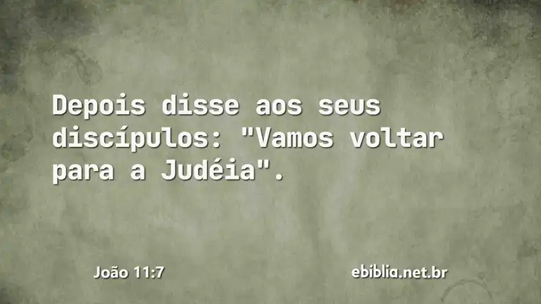 João 11:7