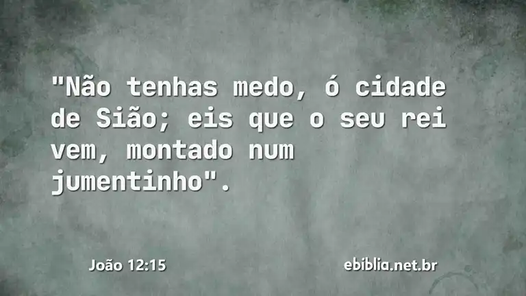 João 12:15