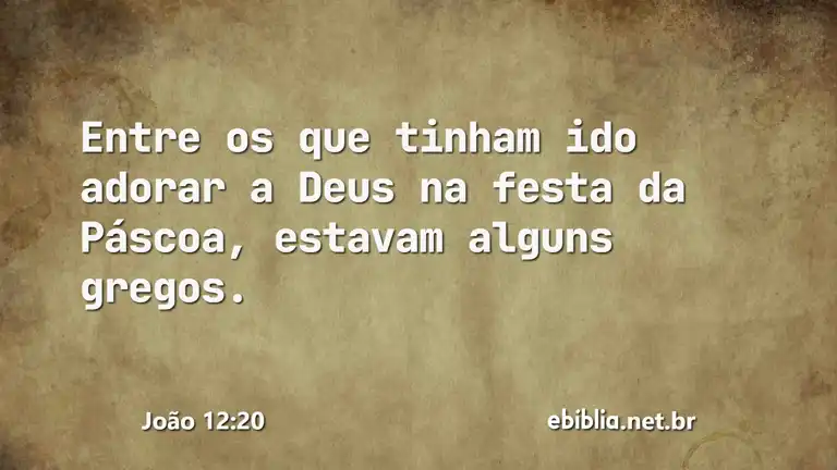 João 12:20