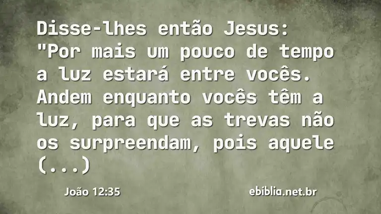 João 12:35