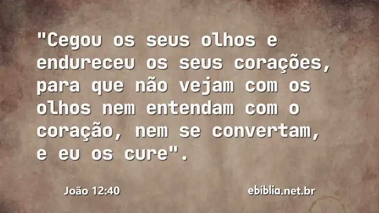 João 12:40