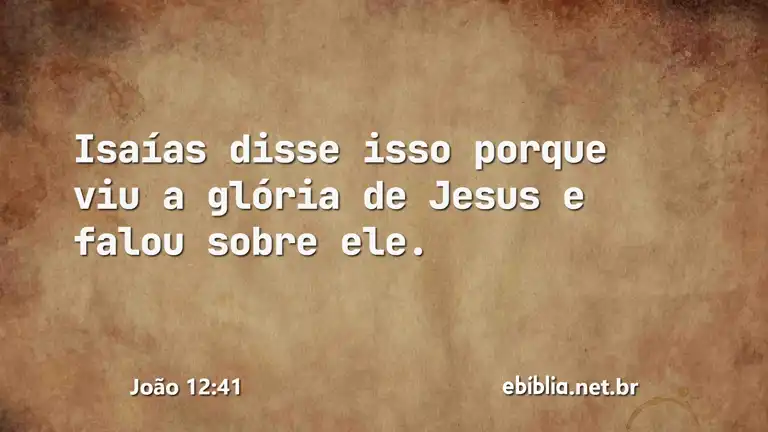 João 12:41