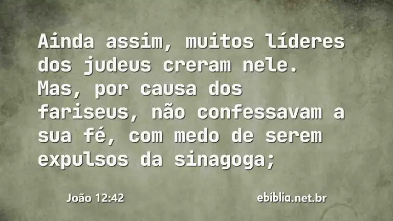 João 12:42