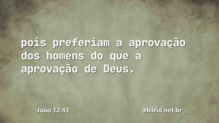 João 12:43